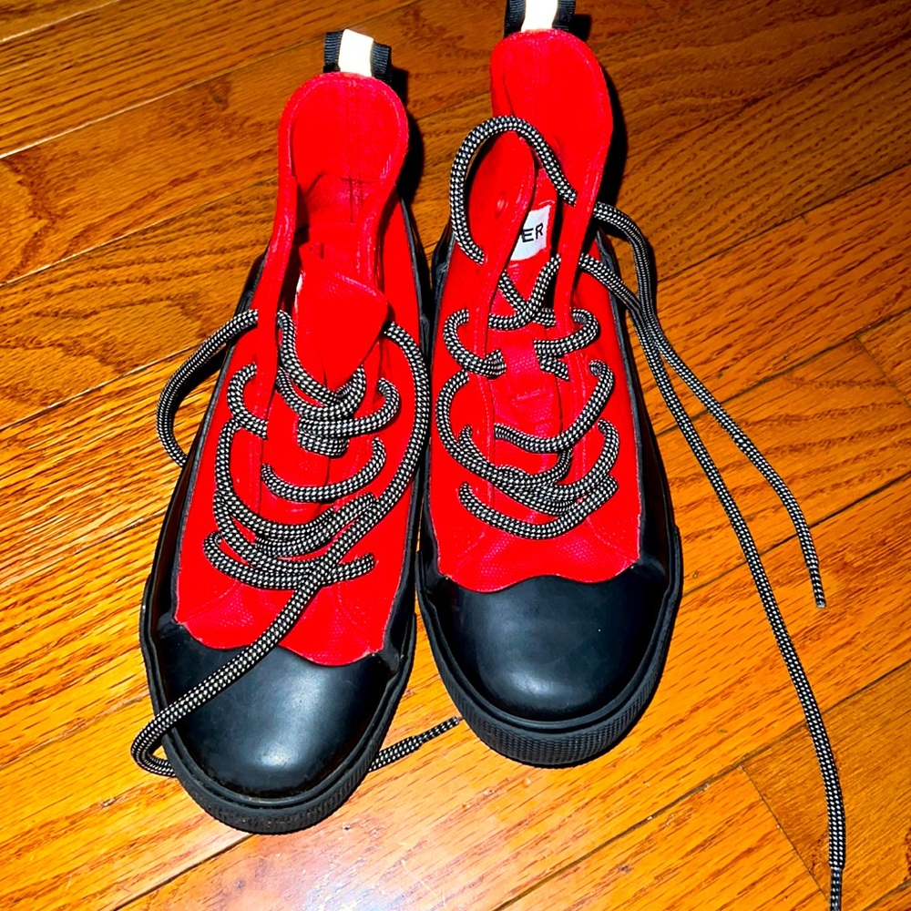 High top sneakers
